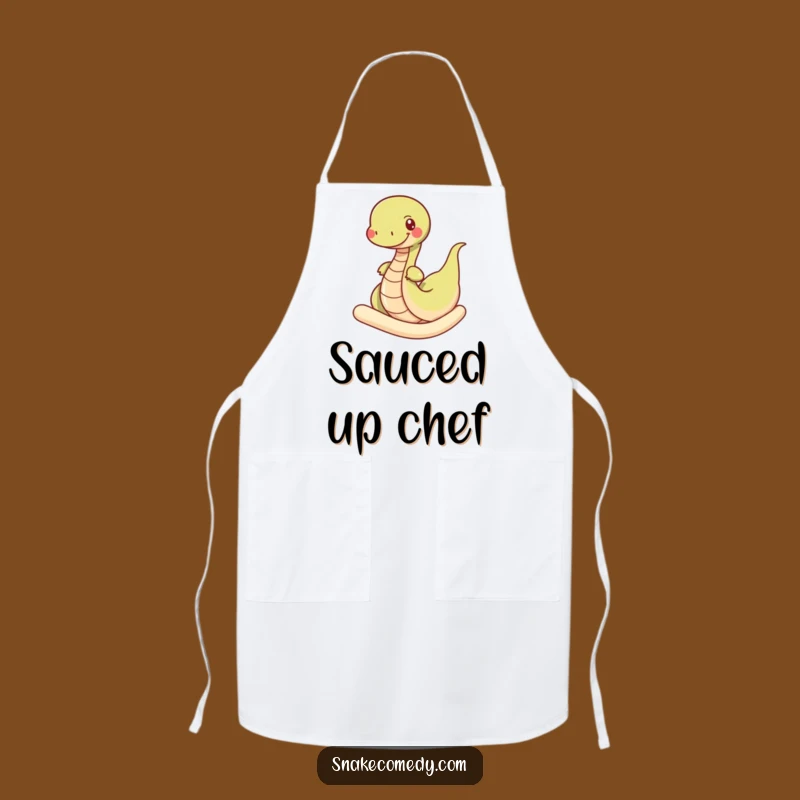 Funny Snake Noodle Apron: Kitchen Fun for the Adventurous Chef