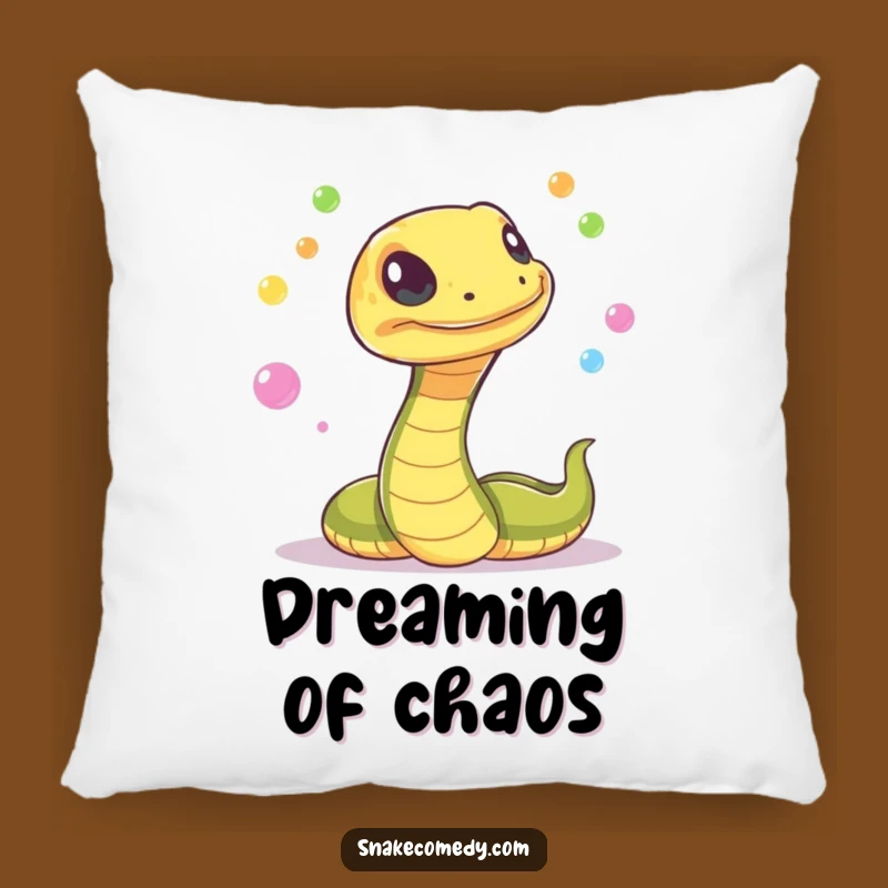 Funny Snake Juggling Pillow: Soft Orb Cushion, Magical Funny Gift Comfort