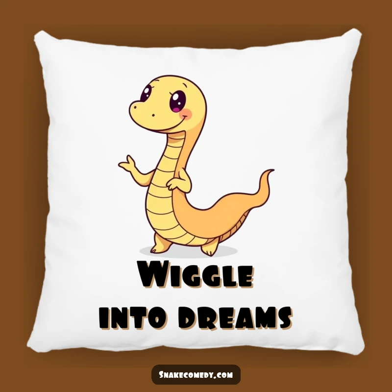 Funny Wiggle Snake Pillow: Cuddle Up with Dancing Serpent's Soft Comfort