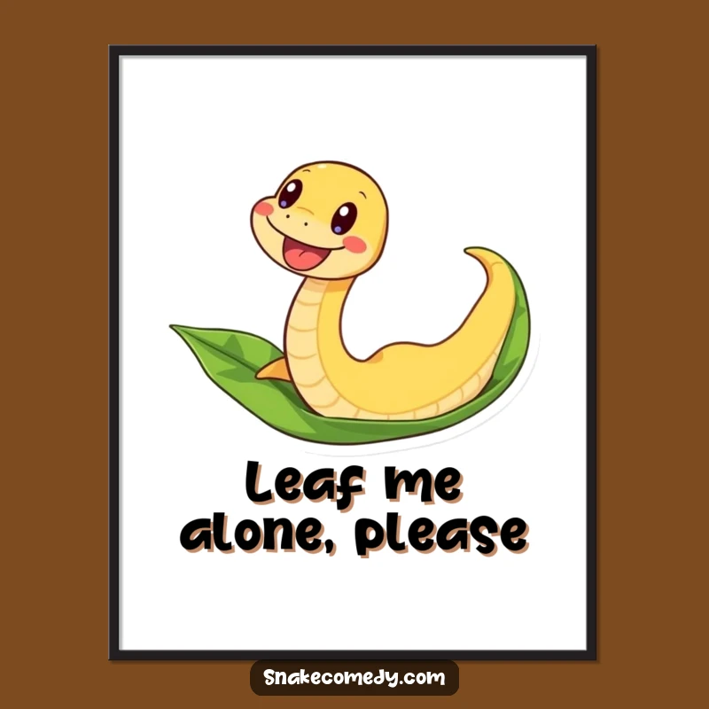 Funny Snake Sliding Digital Print - Instant Adventure Wall Art!