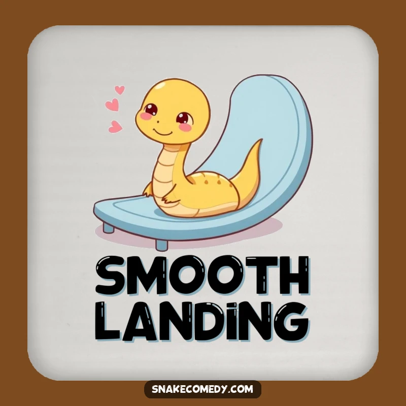 Funny Snake Ramp Slide Coasters: Protect Surfaces with Hilarious Calm