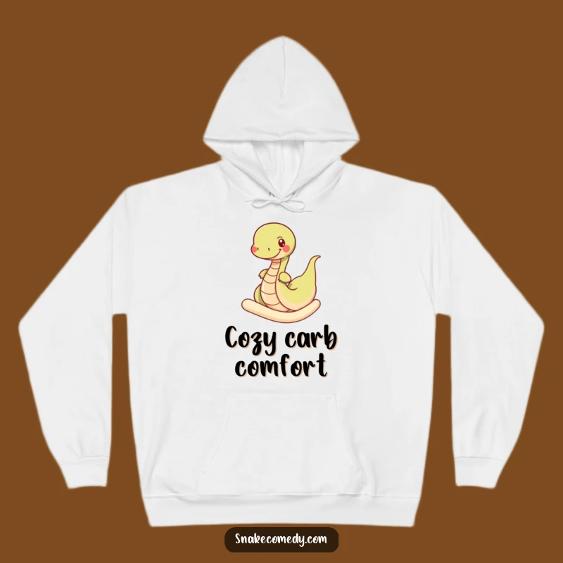 Cozy Funny Snake Noodle Hoodie: Warm Comfort, Hilarious Slither