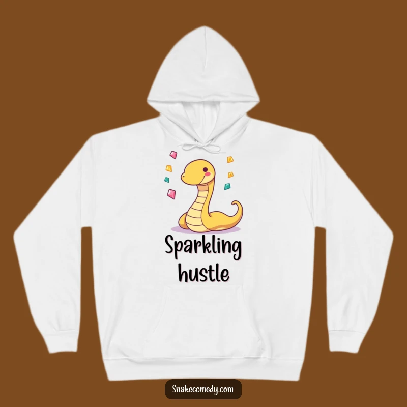 Cozy Funny Snake Gem Hoodie: Warmth Meets Playful Sparkle