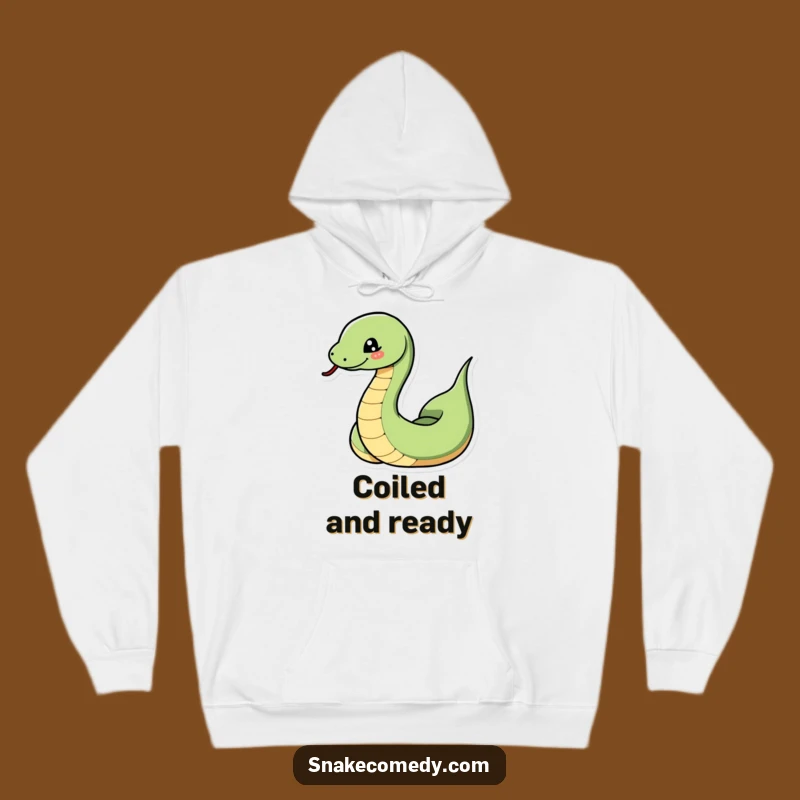 Cozy Snake Wink Hoodie: Dramatically Comfortable and Playfully Stylish