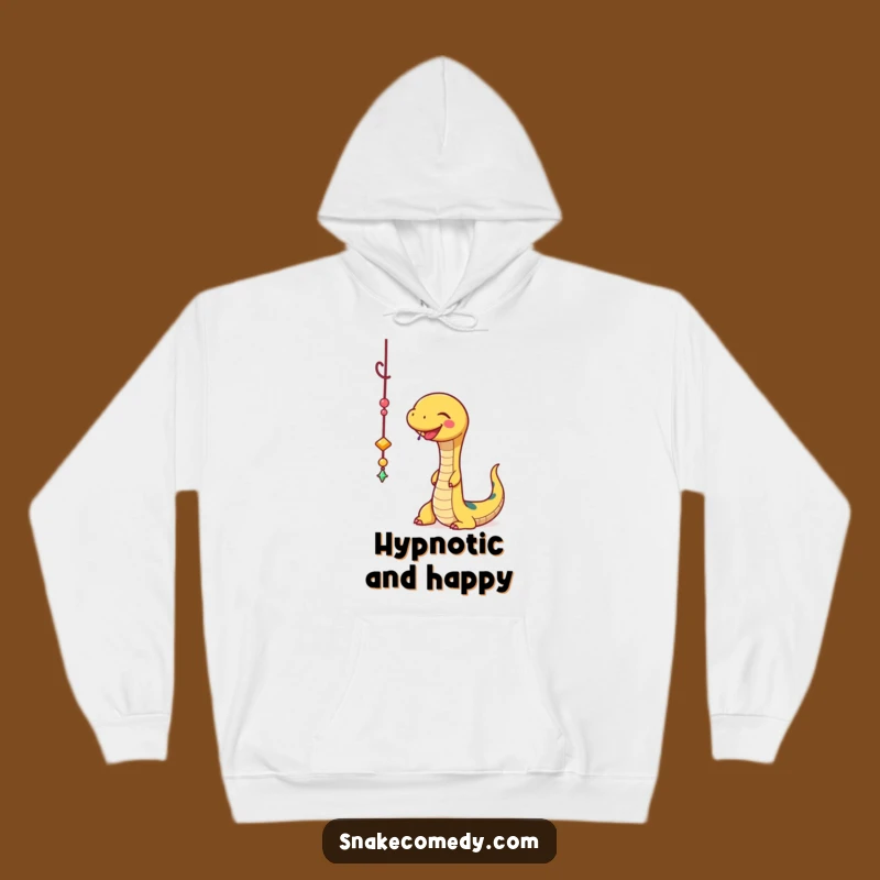 Funny Snake Charm Batting Hoodie: Cozy & Playful Comfort