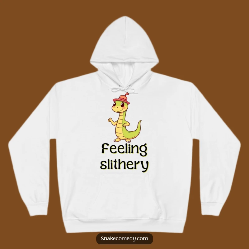 Funny Snake Tiny Hat Wiggle Dance Hoodie: Stay Cozy & Comical
