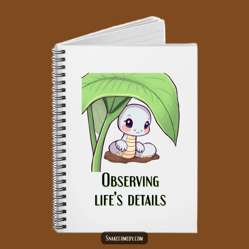 Curious Snake Notebook: Jot Down Ideas with Playful Intrigue