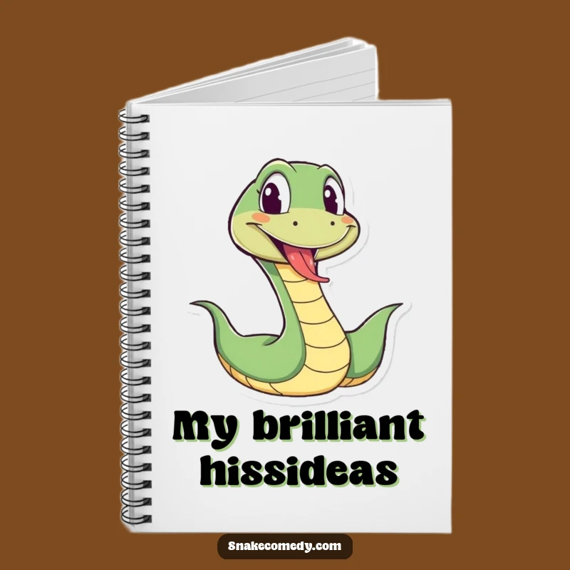 Funny Snake Wiggle Notebook: Playful Reptile Tongue Out Journal