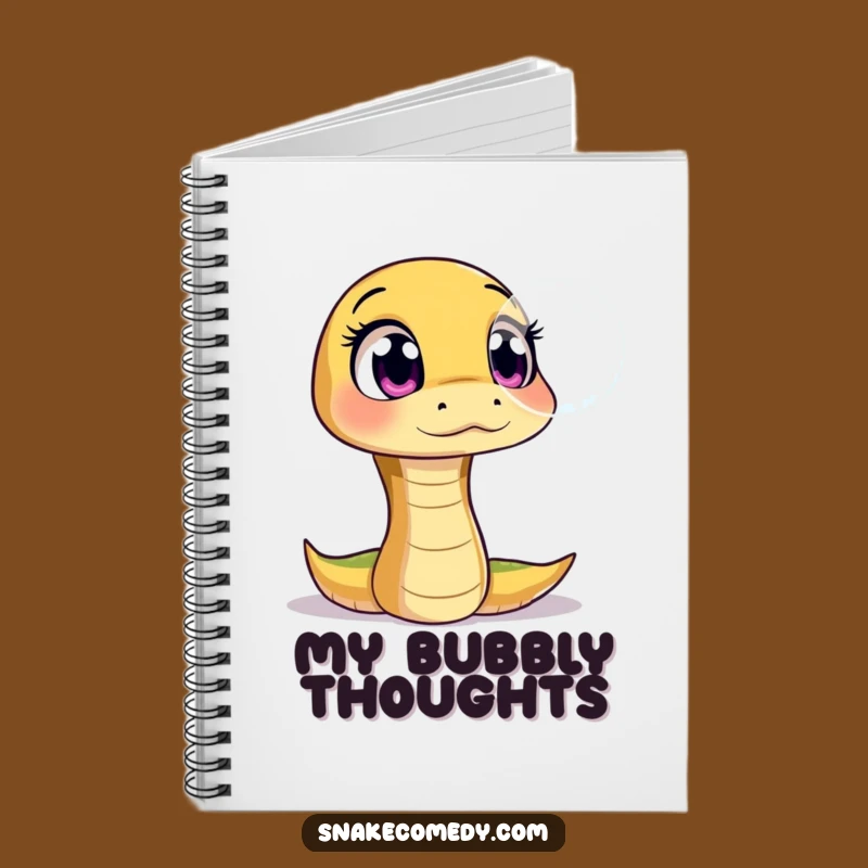 Funny Snake Bubble Notebook: Jot Down Ideas with Wide-Eyed Inspiration