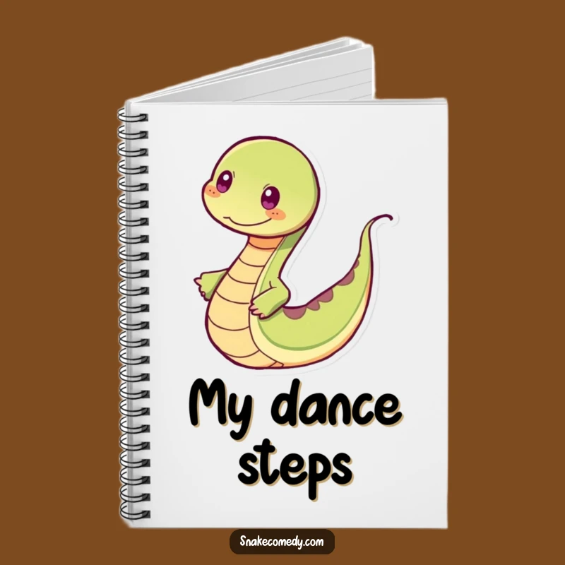 Funny Snake Dancing Notebook - Groove Your Notes!