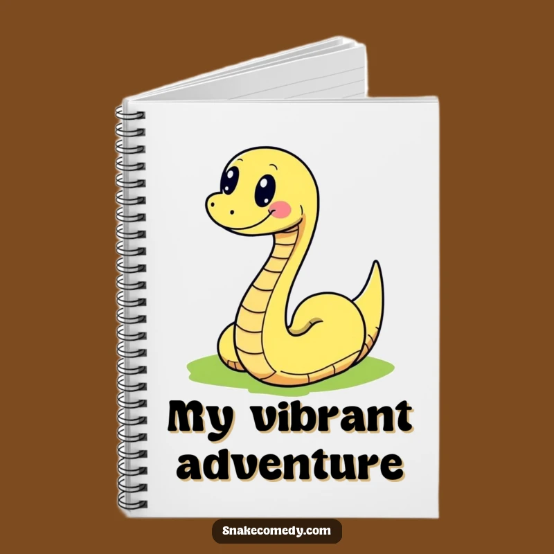Funny Snake Path Notebook: Jot Down Ideas with Joyful Slithering