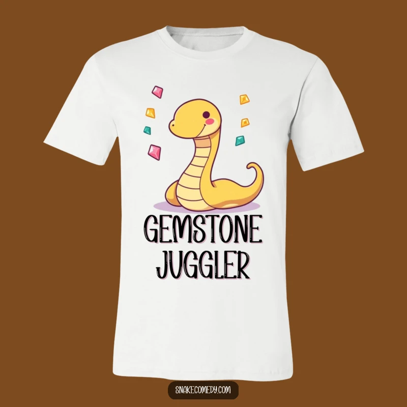 Funny Juggling Snake T-Shirt: Show Off Your Playful Sparkle