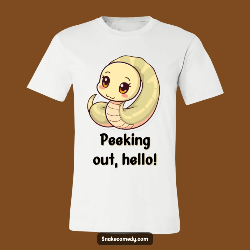 Funny Snake Coil T-Shirt: Show Your Curious Side with Humor!